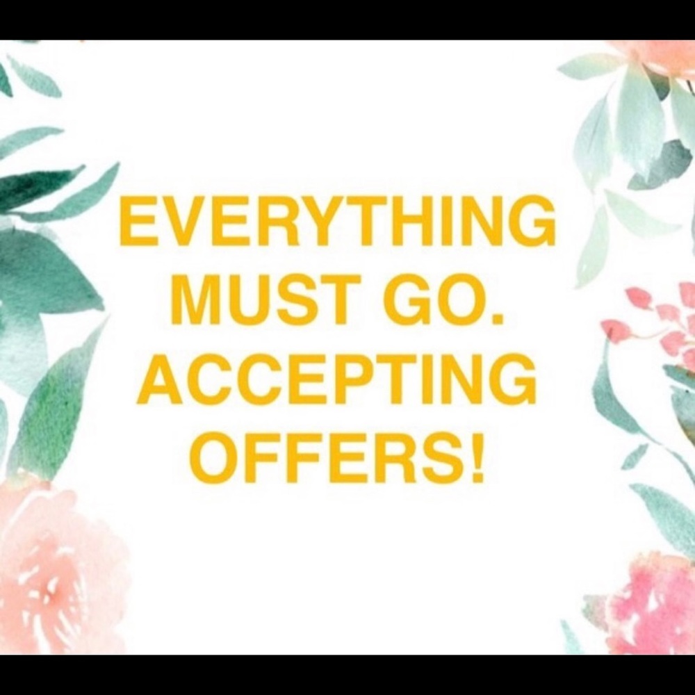 Bundle and save.  Accepting all offers!